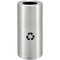 Global Industrial Round Standard Recycling Can, Silver, Aluminum 240716R - alternate 1